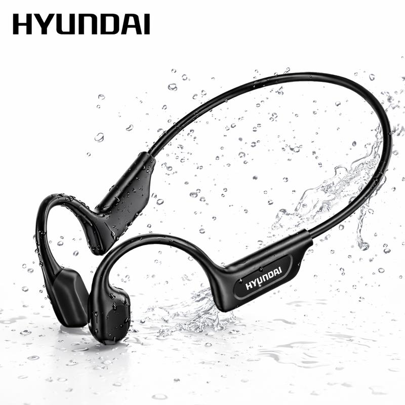 🎵 Cash on Delivery 🏊 HYUNDAI G06 Bone Conduction Neckband Wireless Earphones – Bluetooth 5.4, IPX5 Waterproof, 22g Ultra-Light, 10h Playtime, Type-C – Free Shipping