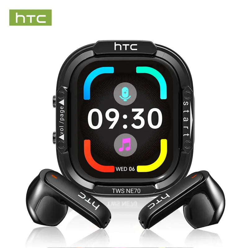 NE70 TWS Earbuds – Bluetooth 6.0 Wireless Headphones with LED Smart Touch Control, IPX5 Waterproof