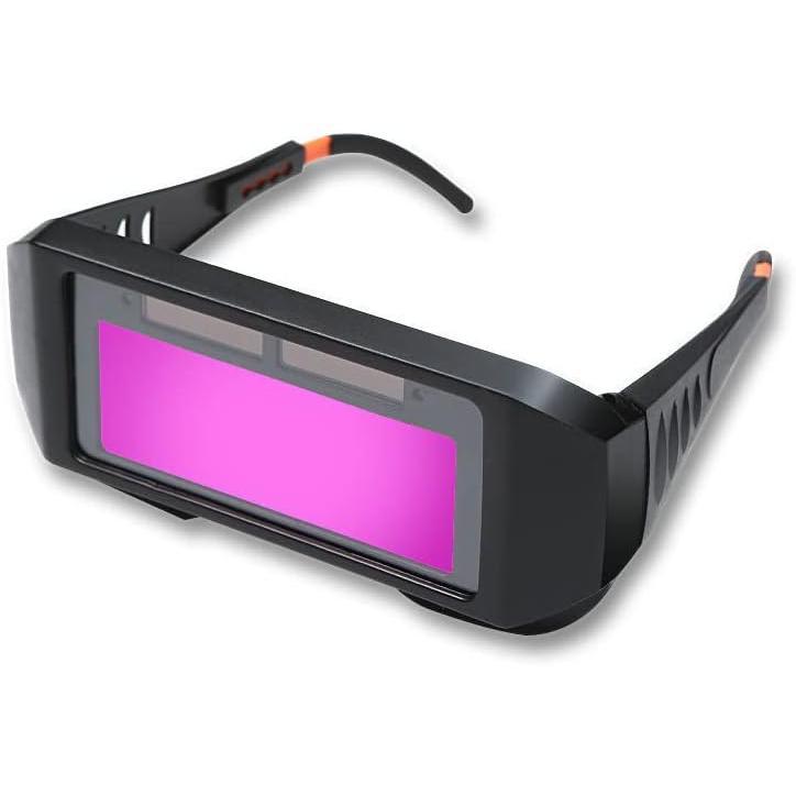 🥽 Cash on Delivery 🎵 Welding Safety Goggles with Solar Automatic Dimming – 1 Set with 5 Extra Protective Lenses, Professional Eye Protection Equipment – Free Shipping