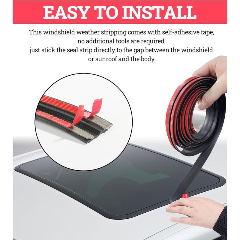 🚪 Cash on Delivery 🎵 T-Shape Weather Stripping Seal Strip – 19mm & 14mm Rolls (Each 3m/9.84ft), Waterproof Self-Adhesive Door Window Gap Sealer for Dust, Wind, Noise – Free Shipping