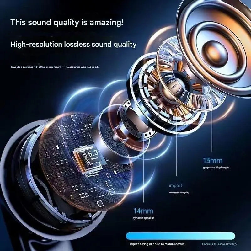 MOKATA Black Cool Blue LED Glow Bluetooth 5.4 Wireless Headphones - Electronic Gaming Accessories, 50hr Playtime, Hi-Res Immersive Sound, IPX5 Waterproof, Adjustable Durable Gamer Design, Mens Gifts, Gamer Stuff for Gaming Use