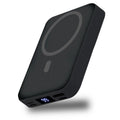 22.5W Super Fast Charging Power Bank with Built-in Cable & Stand – 10000mAh Magnetic Wireless Portable Charger, Large Capacity, USB-C/Lightning Cable, Foldable Stand