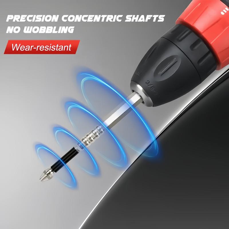 K5 Anti Slip Bit Set - Impact Resistant High Magnetic Screwdriver Drill Bit Kit with PH2 Non Slip Driver Bits 🎵 Free Shipping & Cash on Delivery 📊