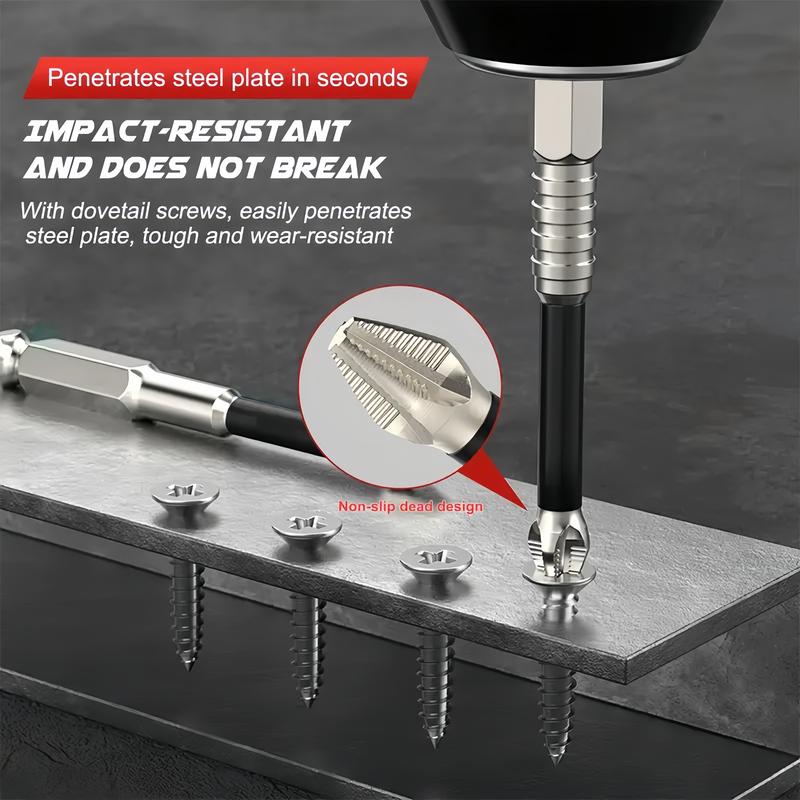 K5 Anti Slip Bit Set - Impact Resistant High Magnetic Screwdriver Drill Bit Kit with PH2 Non Slip Driver Bits 🎵 Free Shipping & Cash on Delivery 📊