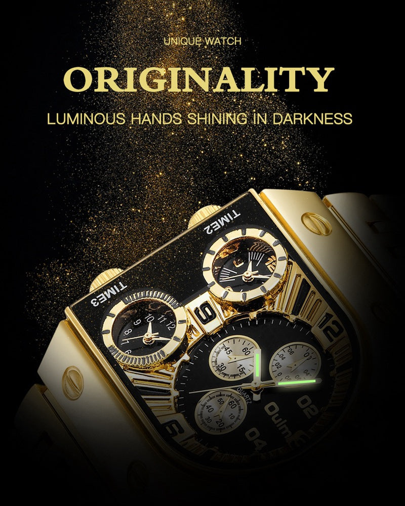 Men's Business Fashion Luminous Quartz Watch - Analog All-Match Wrist Watch with Gift Box for Party Daily Decor & Birthday Gift 🎵 Free Shipping & Cash on Delivery 📊